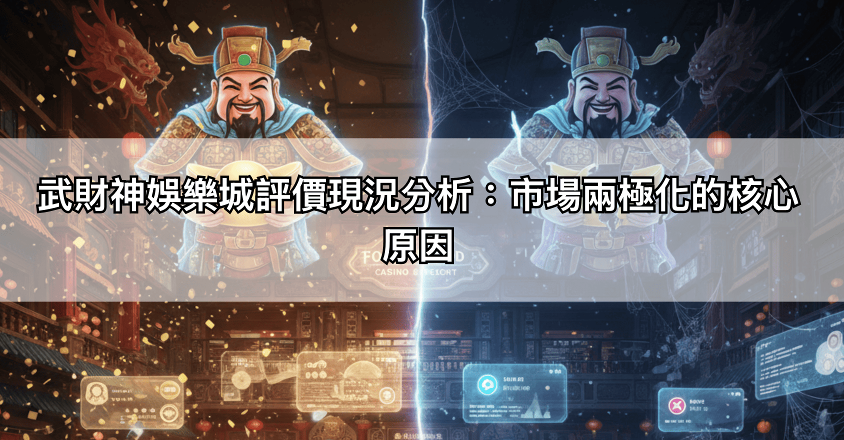 武財神娛樂城評價現況分析：市場兩極化的核心原因