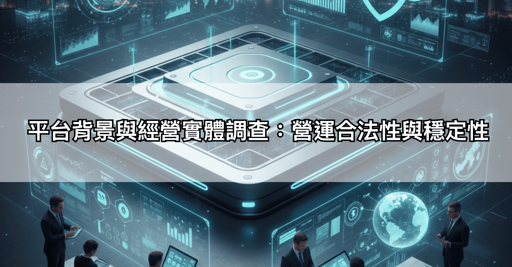 平台背景與經營實體調查：營運合法性與穩定性